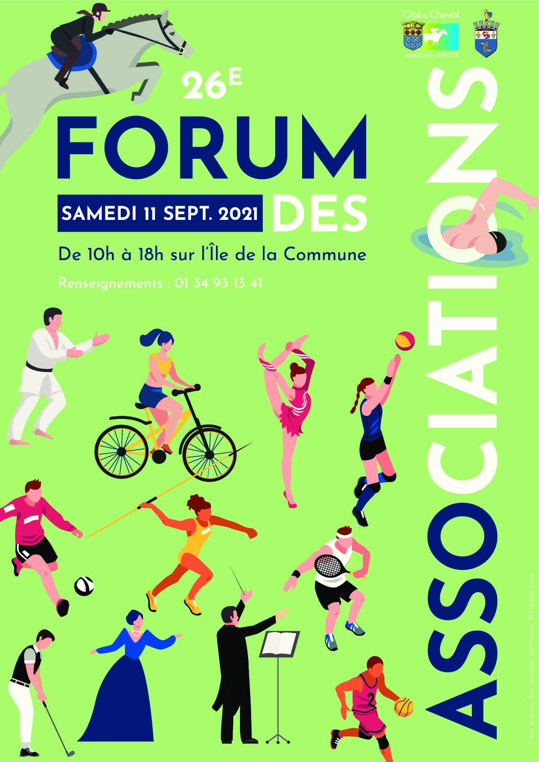 26e Forum des Associations – Office de Tourisme de Maisons-Laffitte