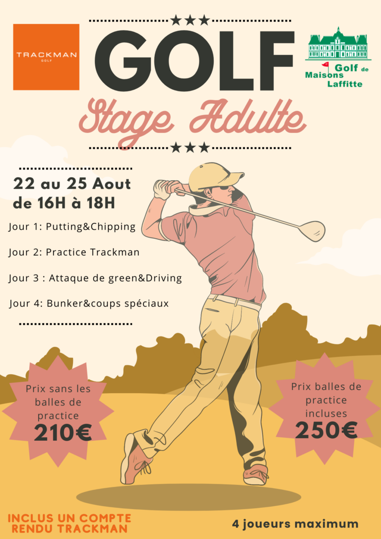 STAGE GOLF ADULTE