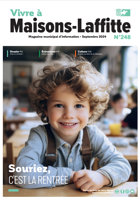 Magazine Vivre à Maisons-Laffitte septembre 2024